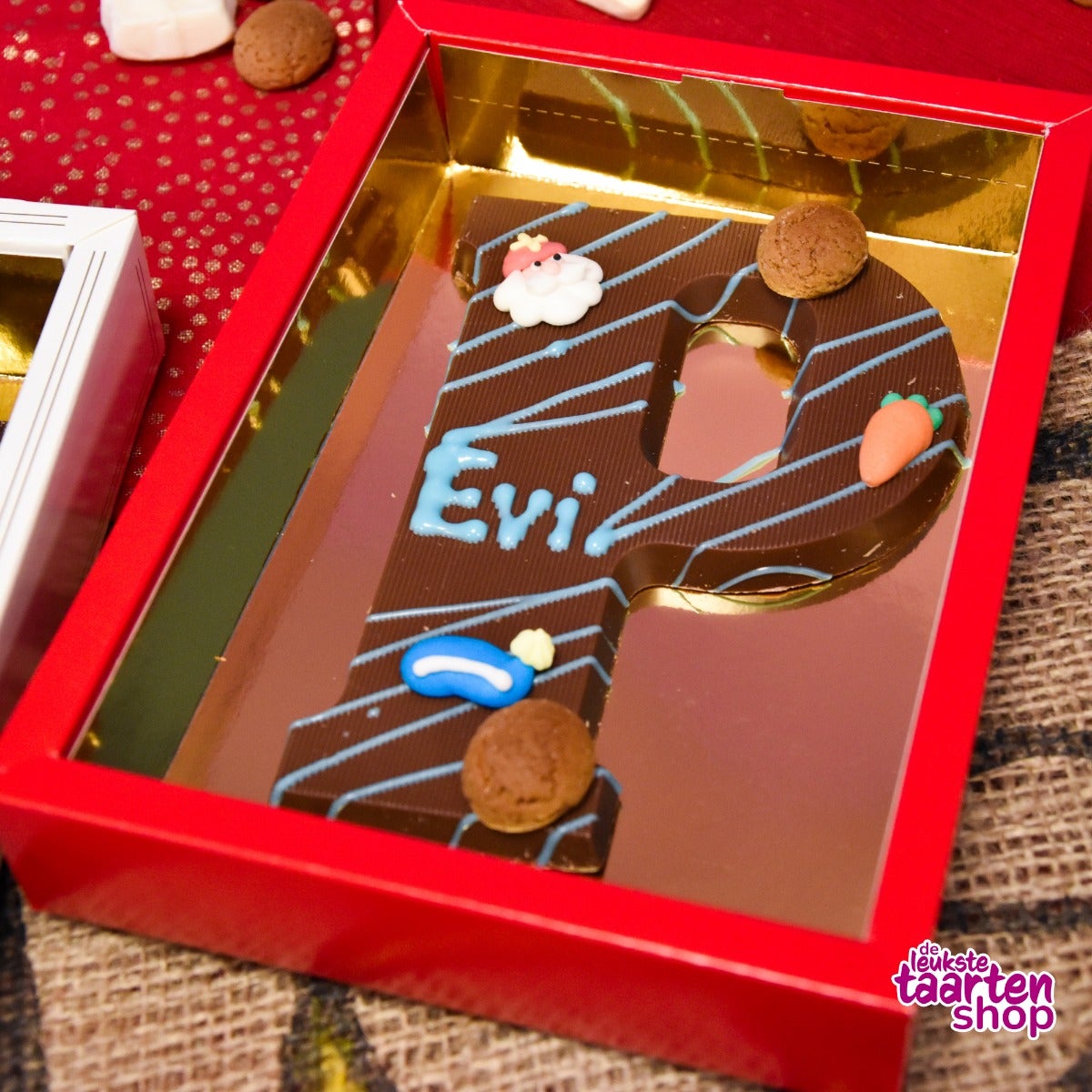 Sinterklaas Chocoladeletters Versieren