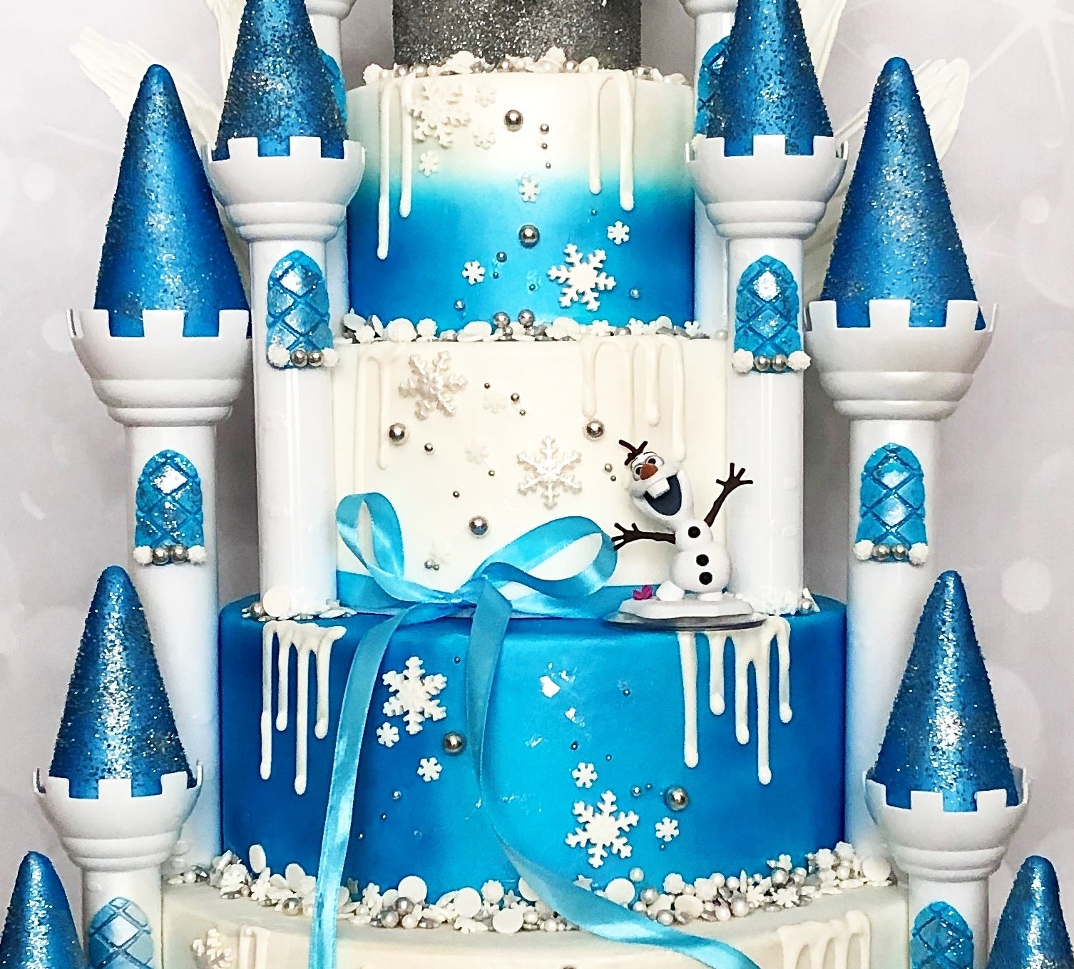 Mega Frozen Stapeltaart - Kasteelkaart