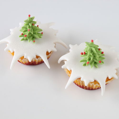 Cupcakes Kerstboom