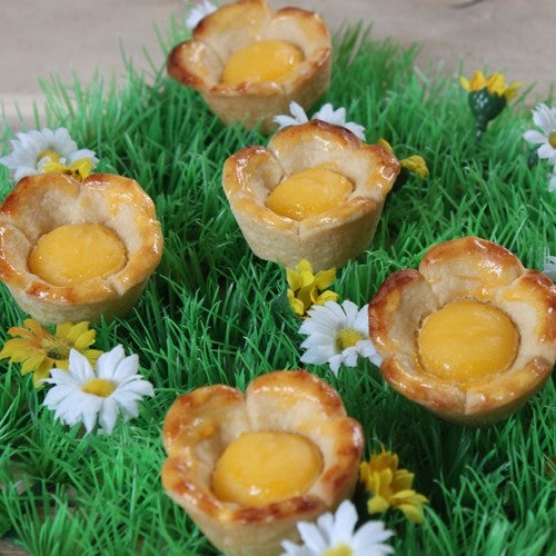 Gevulde bloemenkoekjes