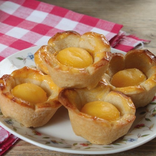 Gevulde bloemenkoekjes