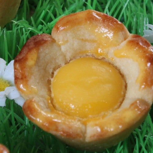Gevulde bloemenkoekjes