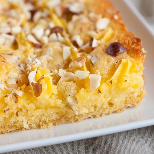 Cake met pecannootjes