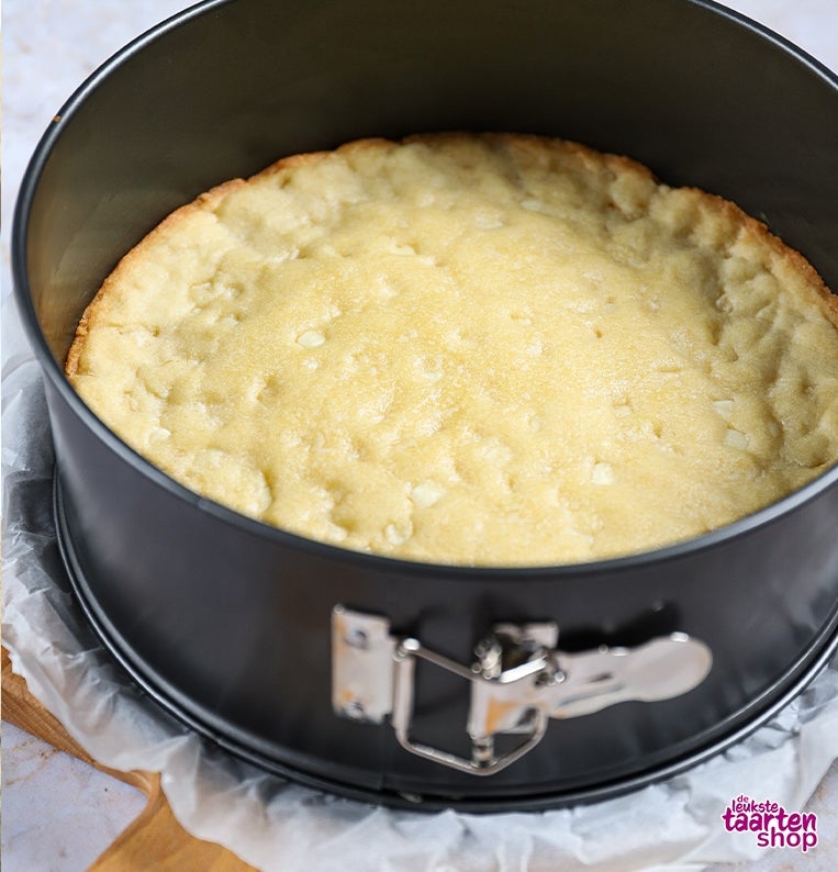 Koffie Cheesecake met Chocolate Chip Koekbodem