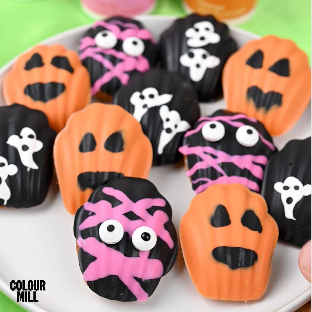 Spooky Chocolade Madeleines
