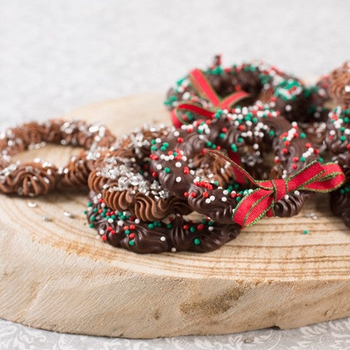 Kerstkransjes chocolade