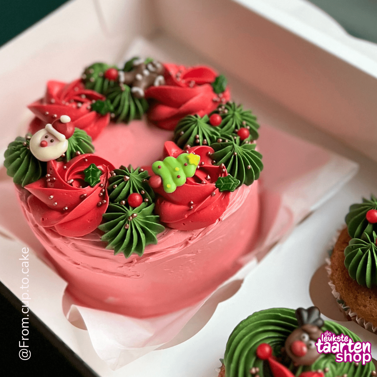 Bento Box Kerstkrans