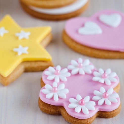 Koekjes met fondant - Bakken met kinderen
