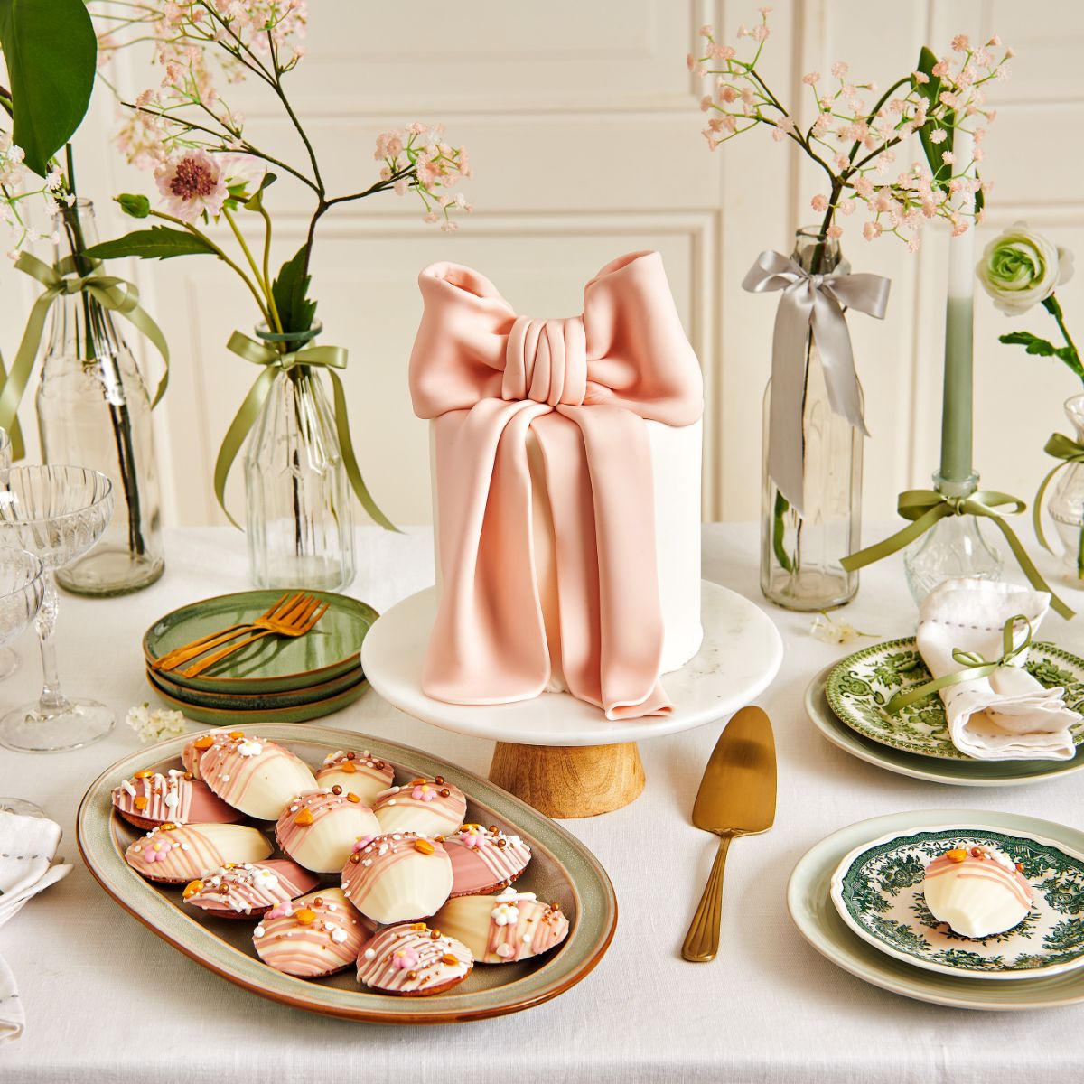 Madeleines met Deco Melts