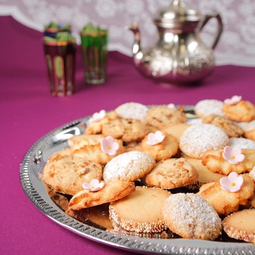 Marokkaanse koekjes: Gedroogde fruit koekjes
