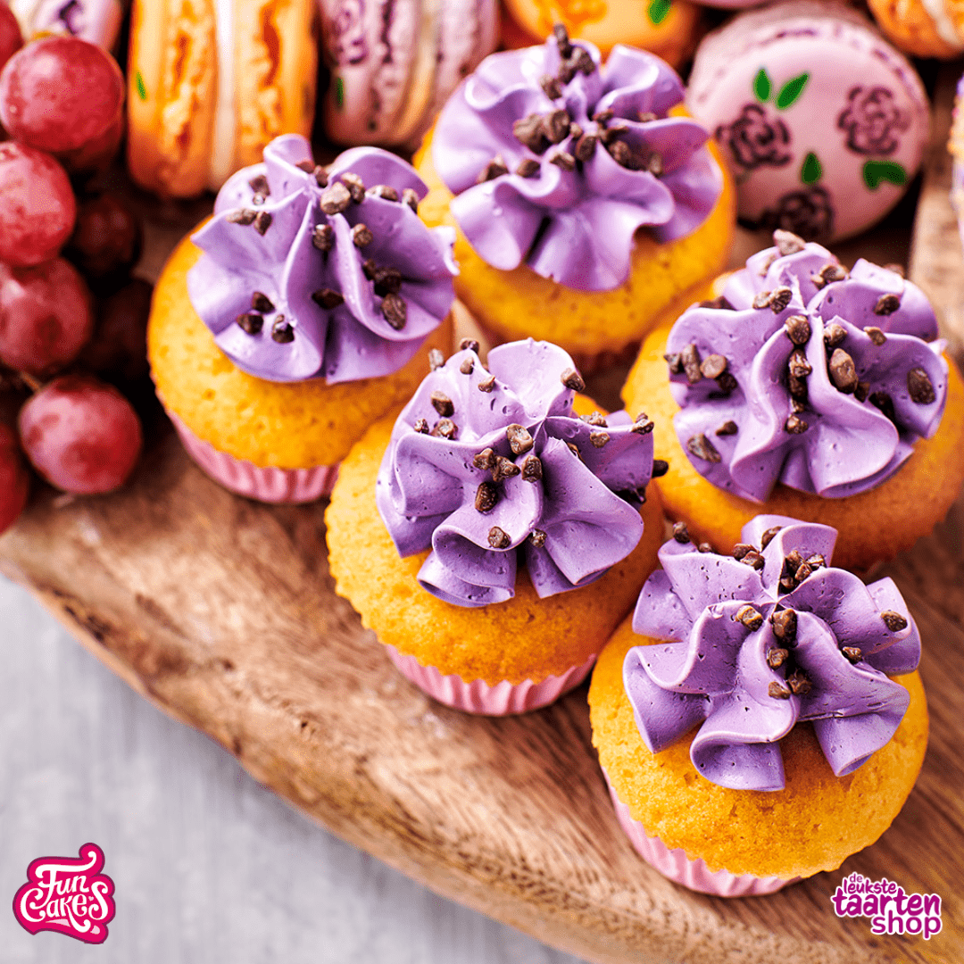 Recept voor Witte Chocolade Cupcakes