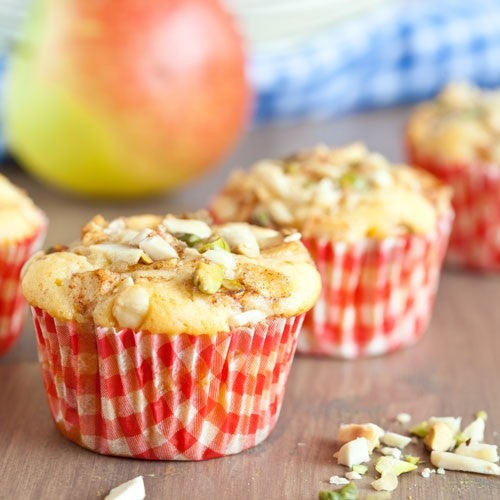 Appel/noten muffins