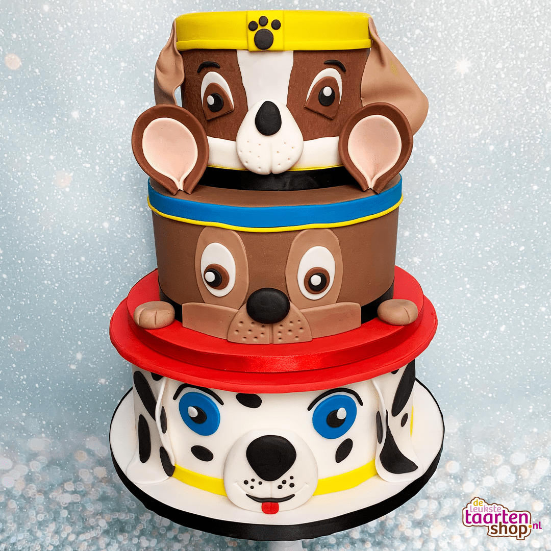 Paw Patrol Stapeltaart