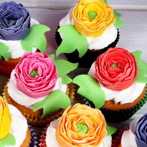 Ranonkelcupcakes