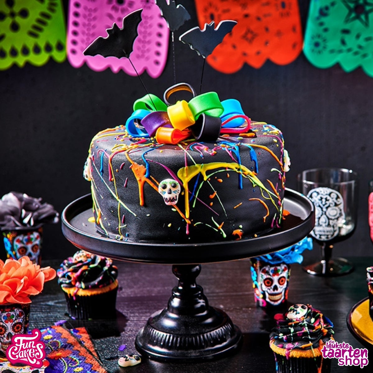 Halloween Splash Taart