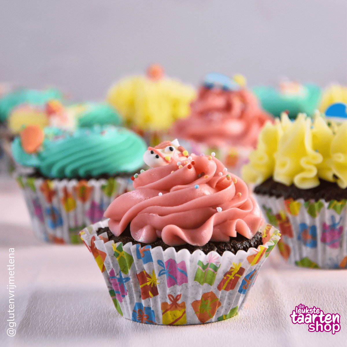Brownie Sinterklaas Cupcakes