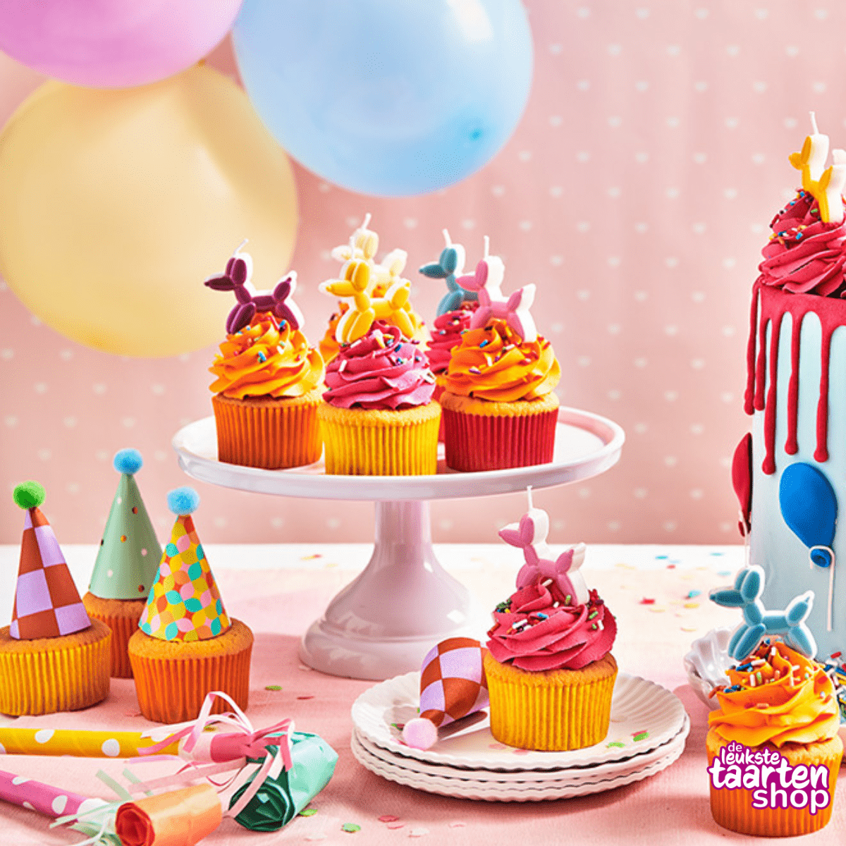 Verjaardag cupcakes 20 jaar Deleukstetaartenshop