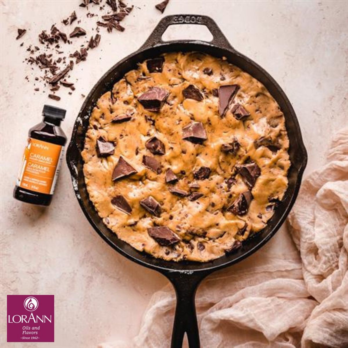 Salted Caramel Cookie Skillet