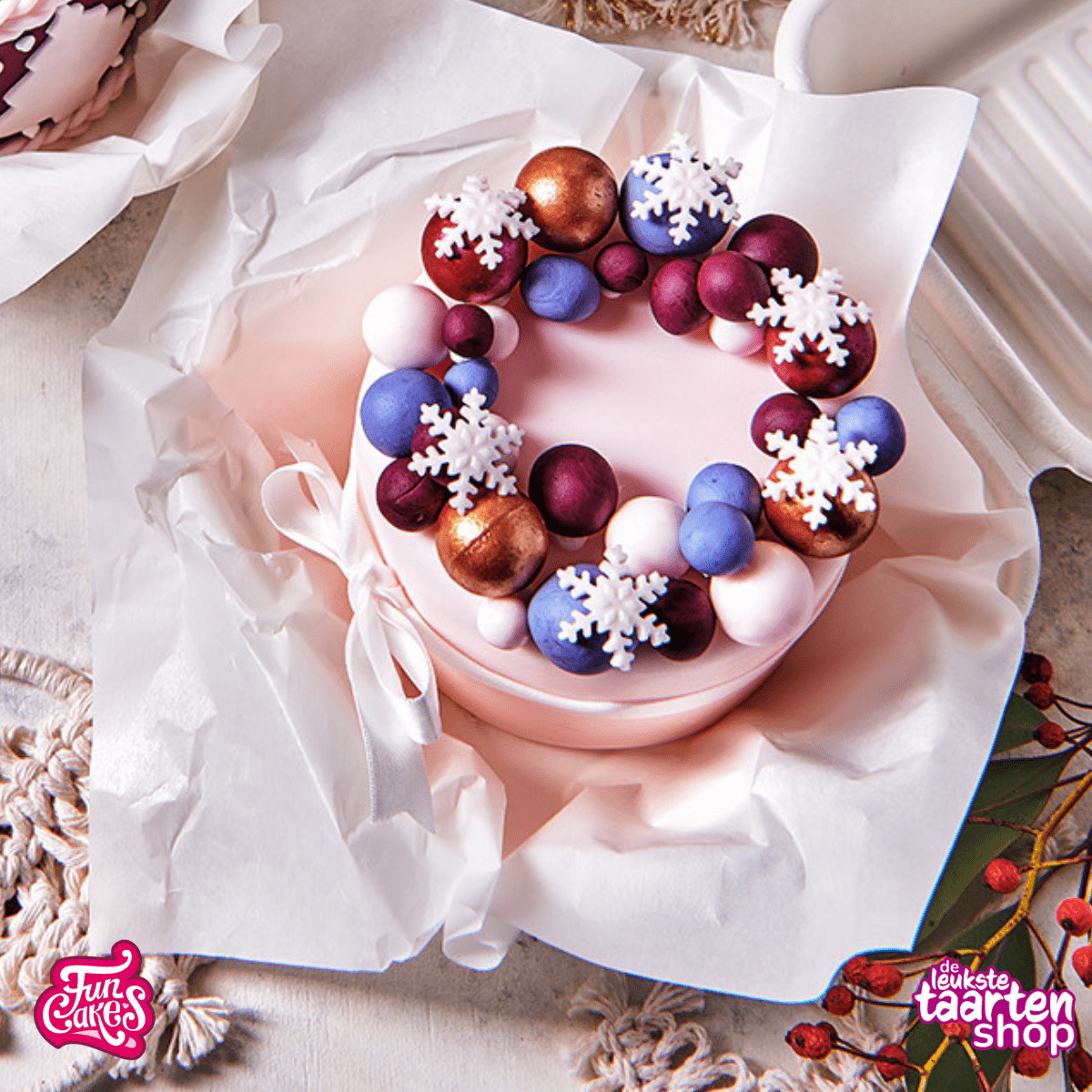 Kerst Bento Cake