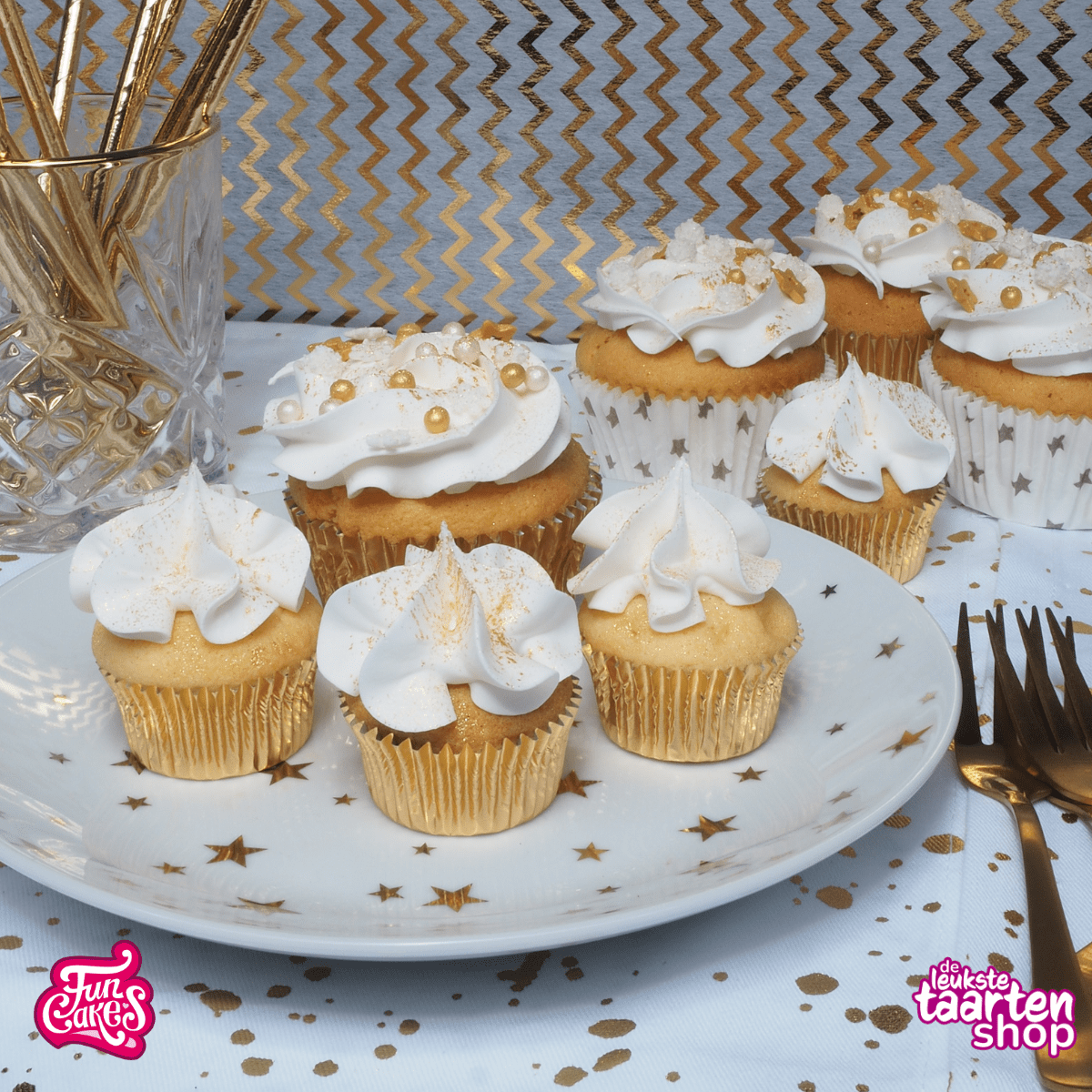 Oud & Nieuw Cupcakes
