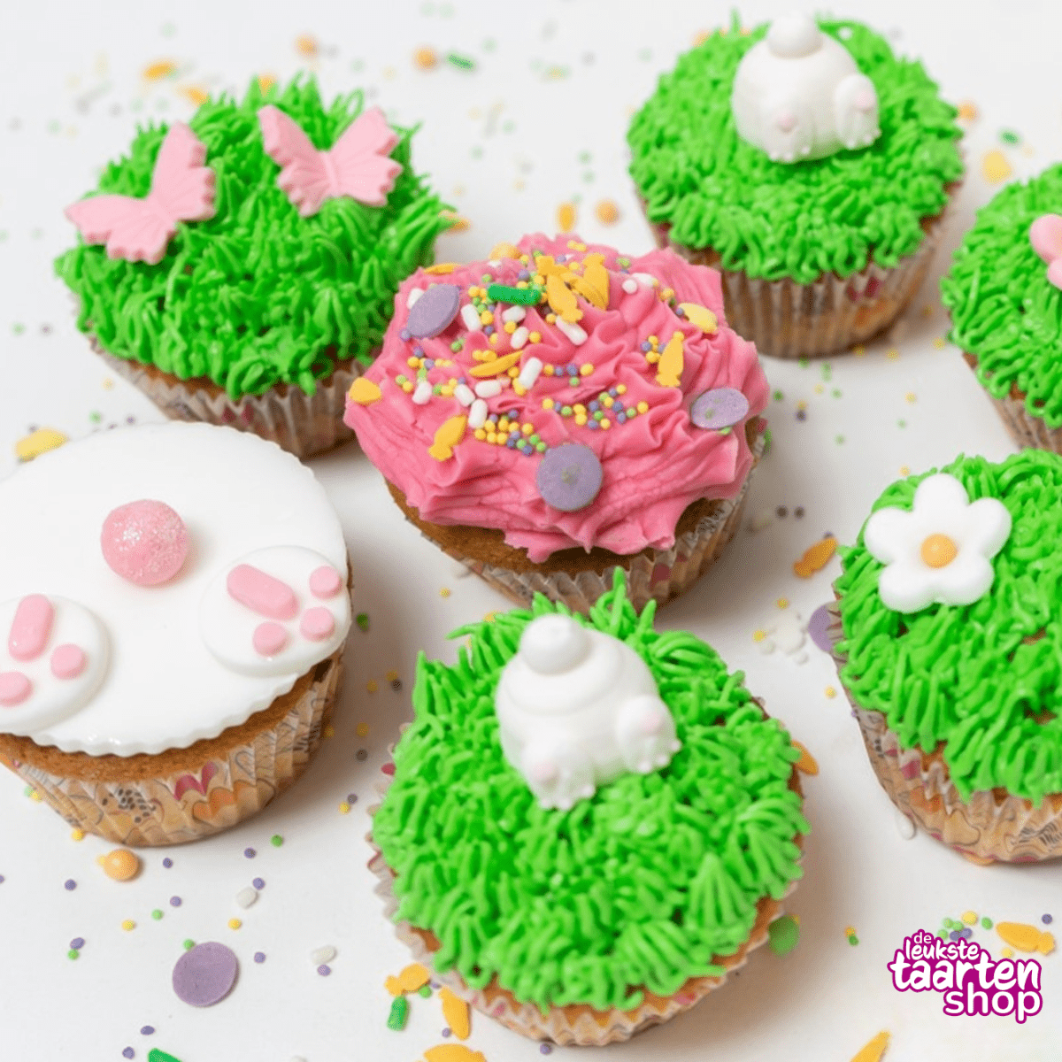 Paas cupcakes Aukje's wereld
