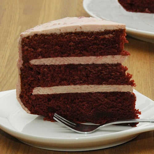 Red Velvet Cake met Frambozen Mascarpone Crème
