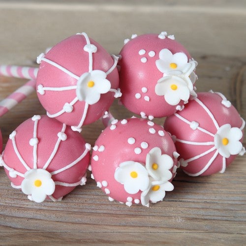 Roze cake pops