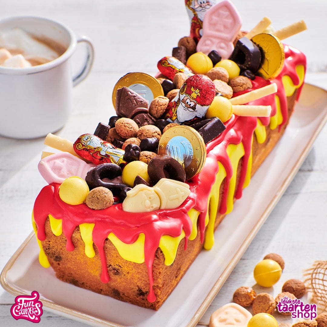 Kruidnotencake met drip