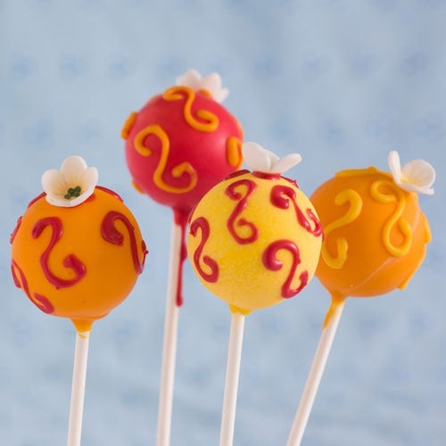 Cake pops met een zomers tintje