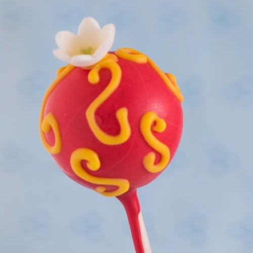 Cake pops met een zomers tintje