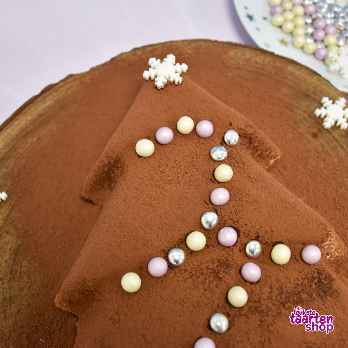 Kerstboom Tiramisu Bavaroistaart