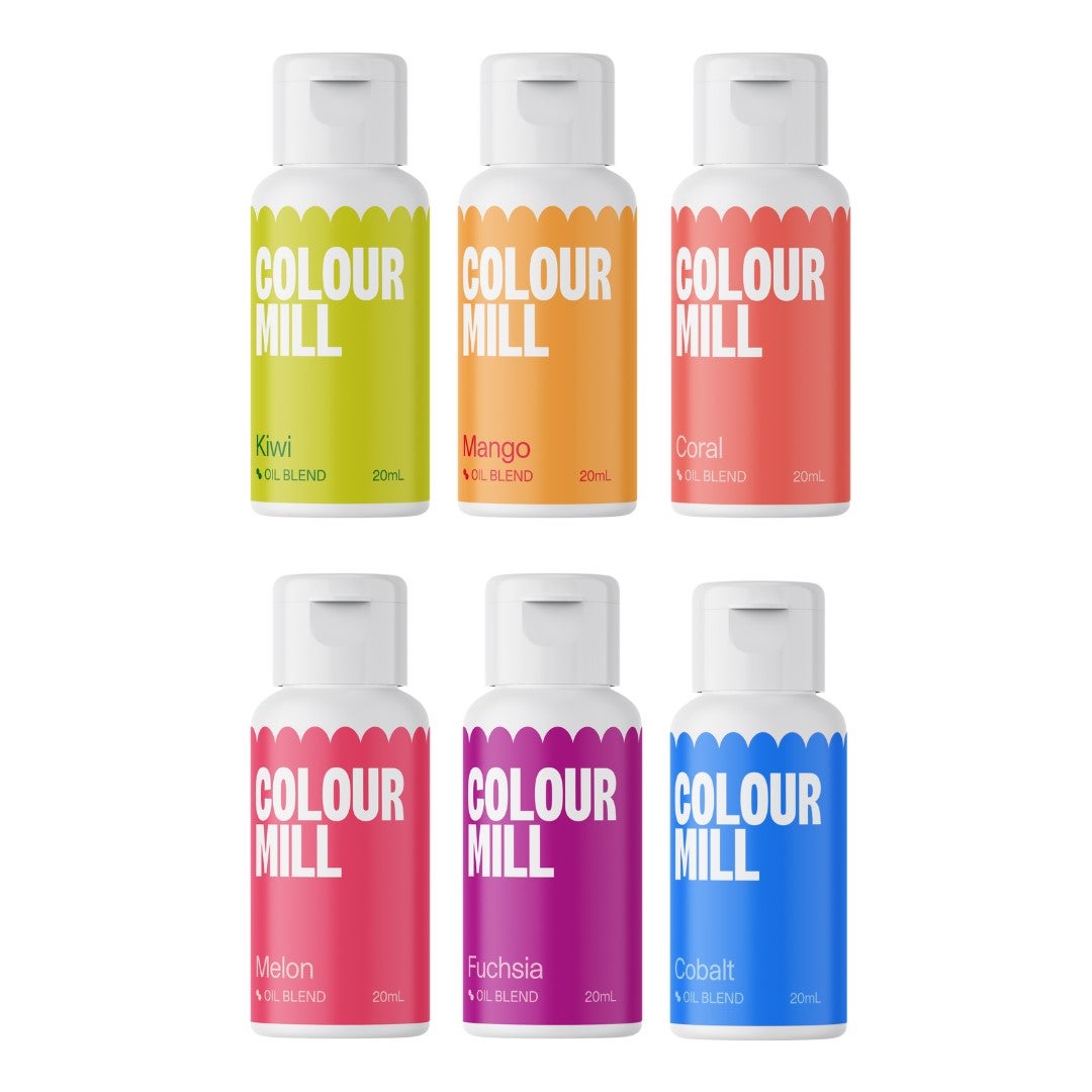 Colour Mill Mélange d'huiles Tropical Set/6