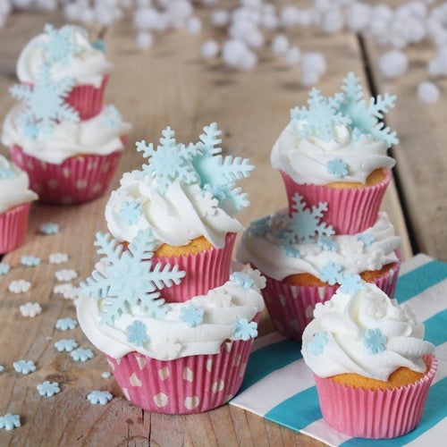 Winterse cupcakes