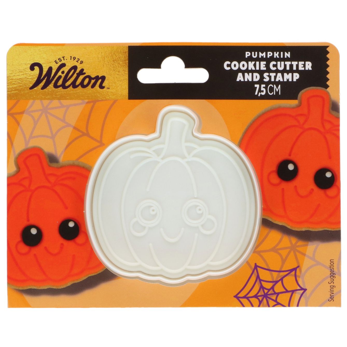 Wilton Emporte-pièce avec Tampon Citrouille 7,5cm