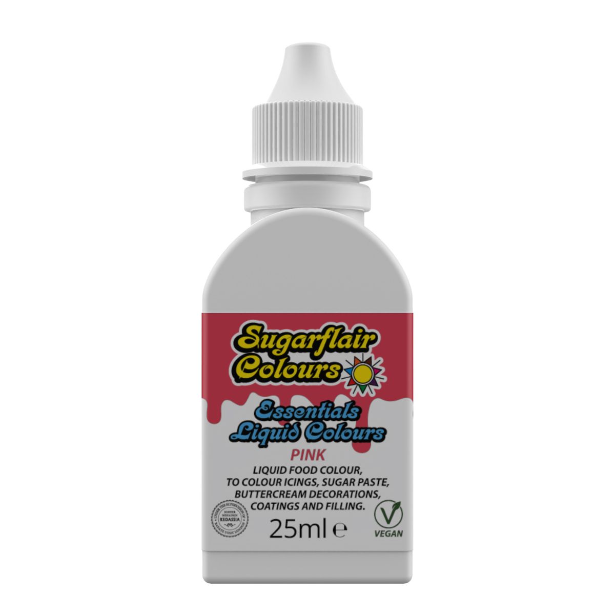 Sugarflair Liquid Colour Rose 25ml
