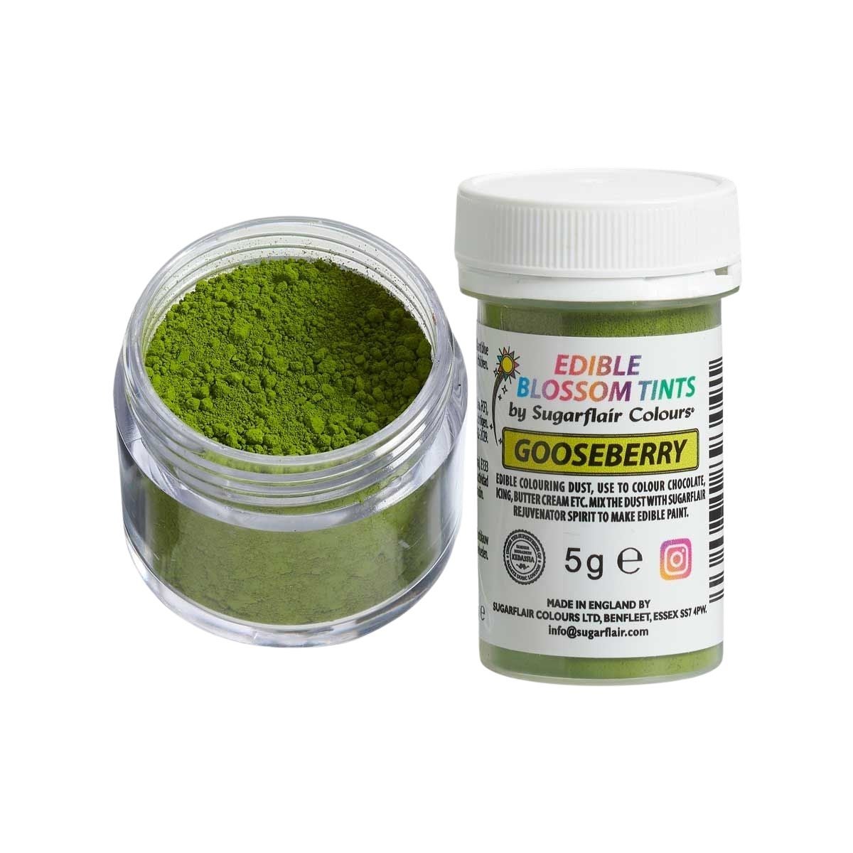Sugarflair Blossom Tint Dust Gooseberry 5g
