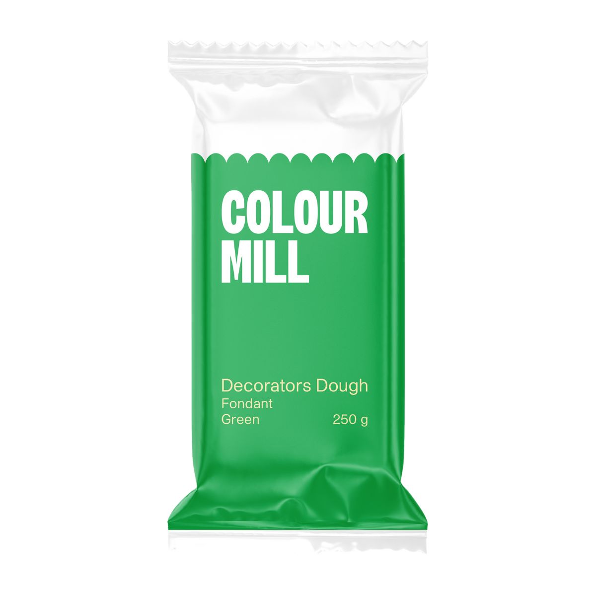 Colour Mill Pâte à Sucre Decorators Dough Vert 250g