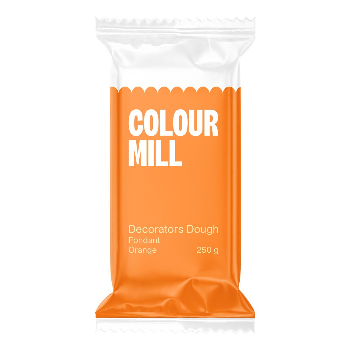 Colour Mill Pâte à Sucre Decorators Dough Orange 250g