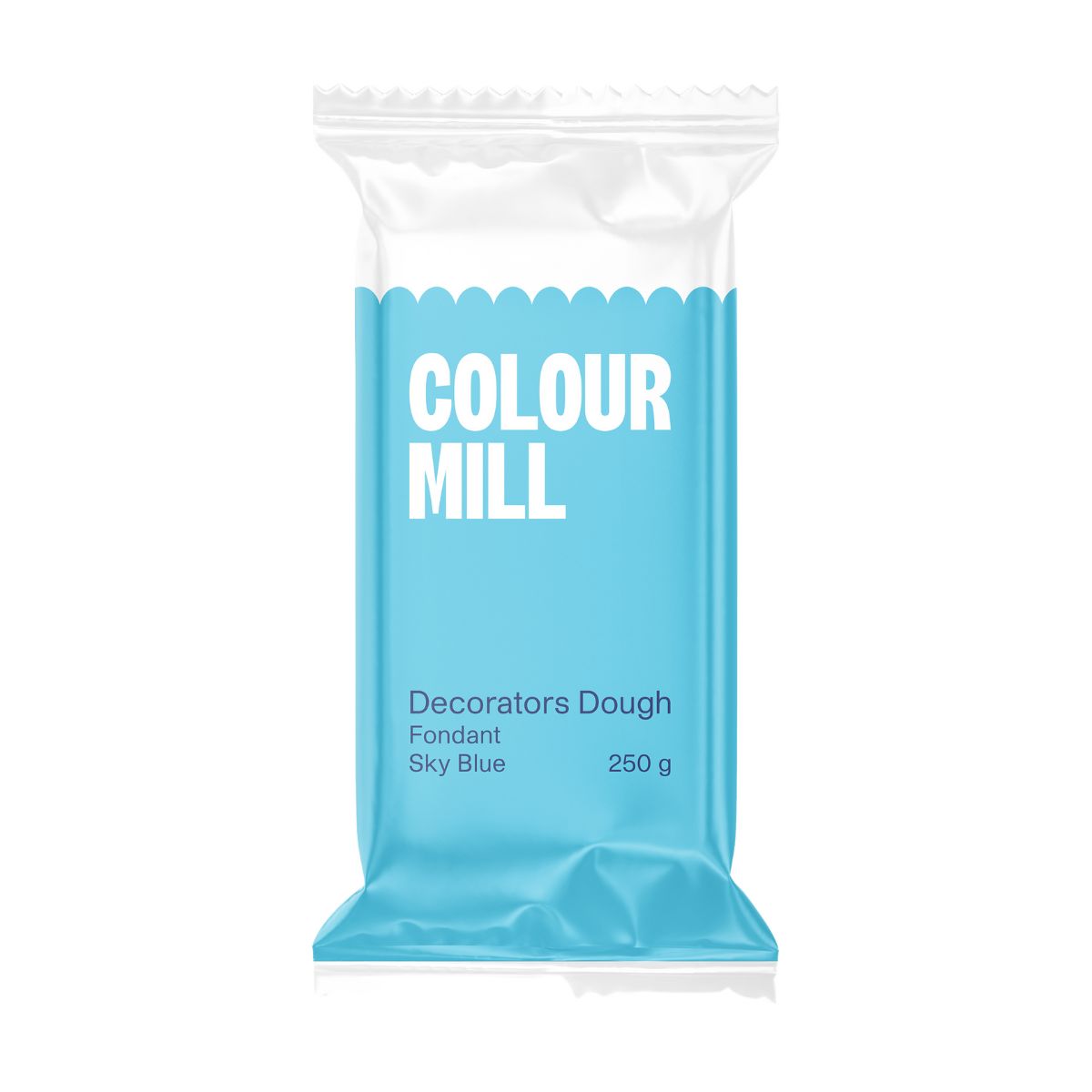 Colour Mill Pâte à Sucre Decorators Dough Bleu Ciel 250g
