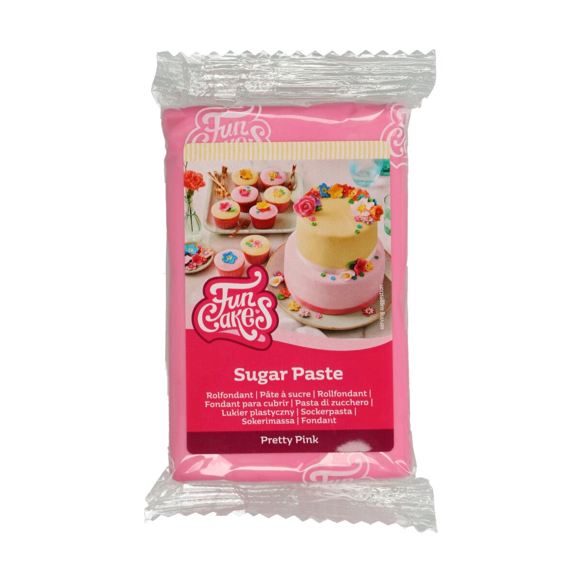 FunCakes Pâte à Sucre Rose 250 g