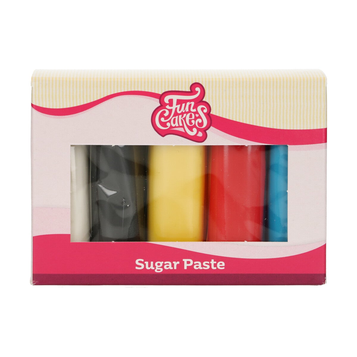 FunCakes Pâte à Sucre Multipack Couleurs Primaires 5x100g