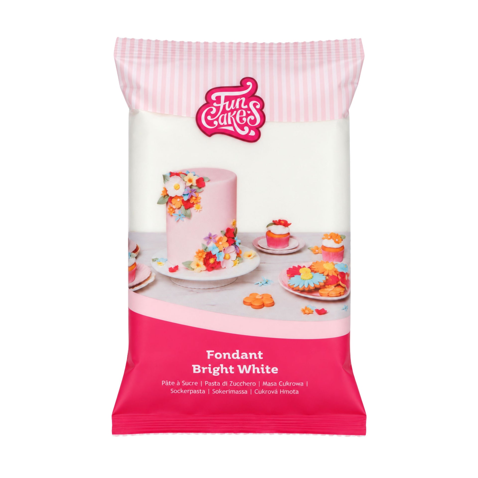 FunCakes Pâte à Sucre Bright White 1kg