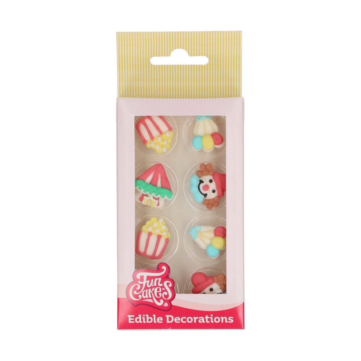FunCakes Décors en Sucre Cirque set/8