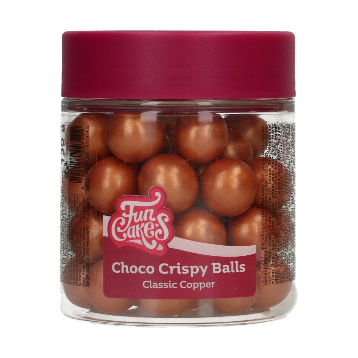 FunCakes Choco Crispy Balls Classic Copper 130g BBD Discount