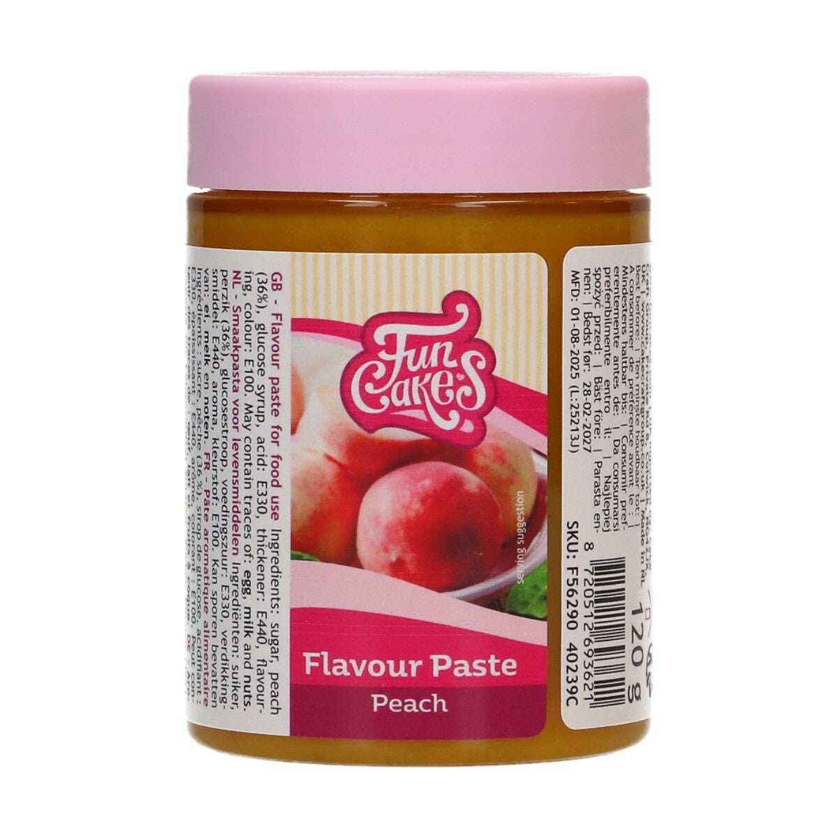FunCakes Pâte Aromatisante Pêche 120g