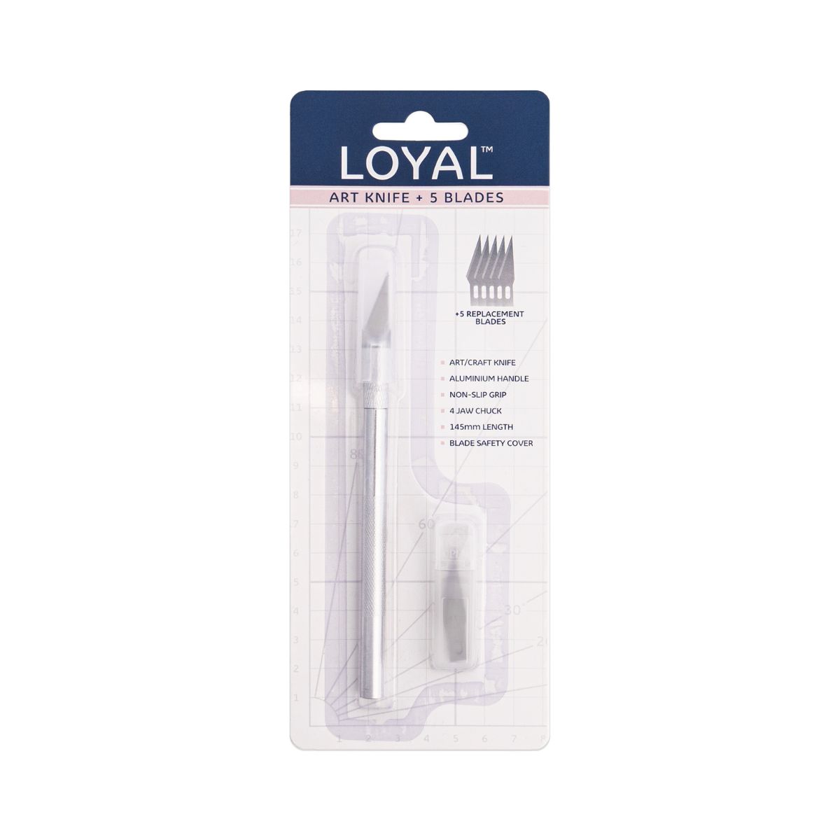 LOYAL Couteau de Précision 14,5cm avec 5 Lames set