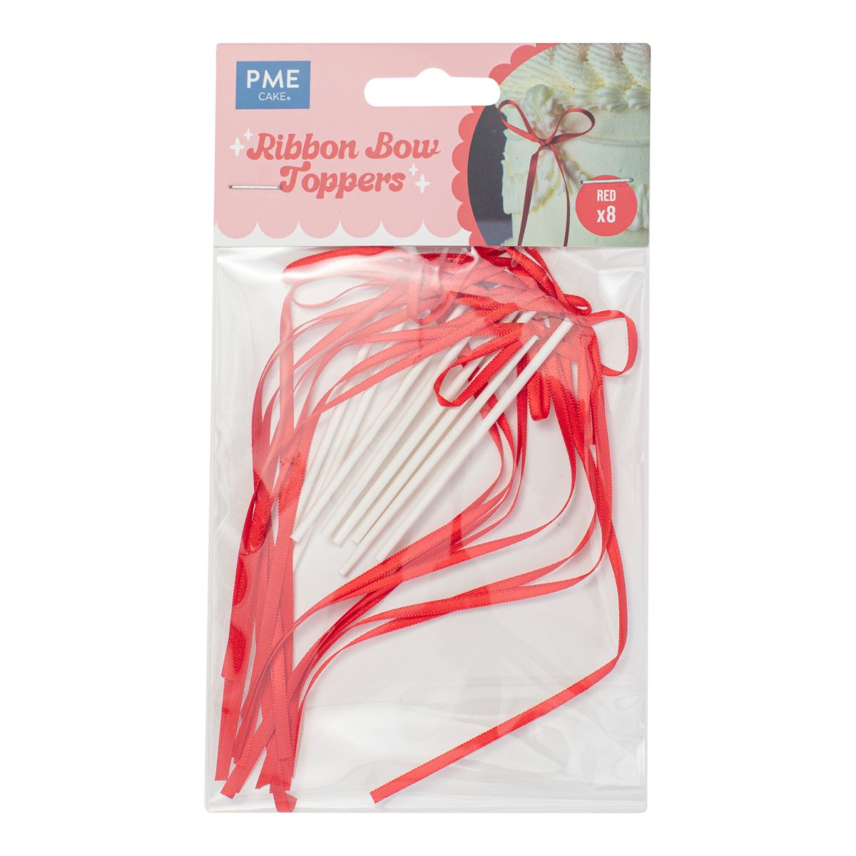 PME Nœuds Décoratifs Rouge pk/8
