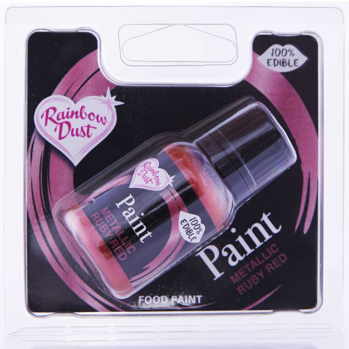 Rainbow Dust Metallic Paint Rouge Rubis 25g