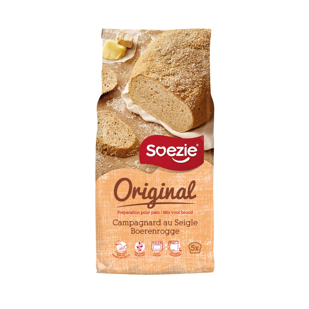 Soezie Original Farine de Seigle 2,5kg