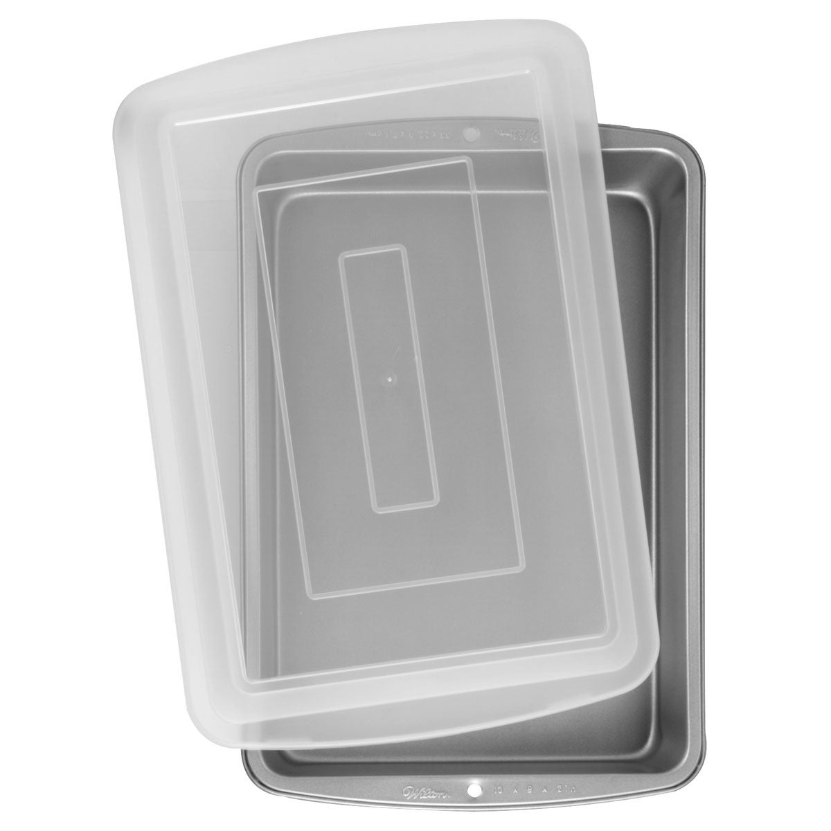 Wilton Recipe Right Moule Rectangulaire avec Couvercle 32,5x22,5x5cm